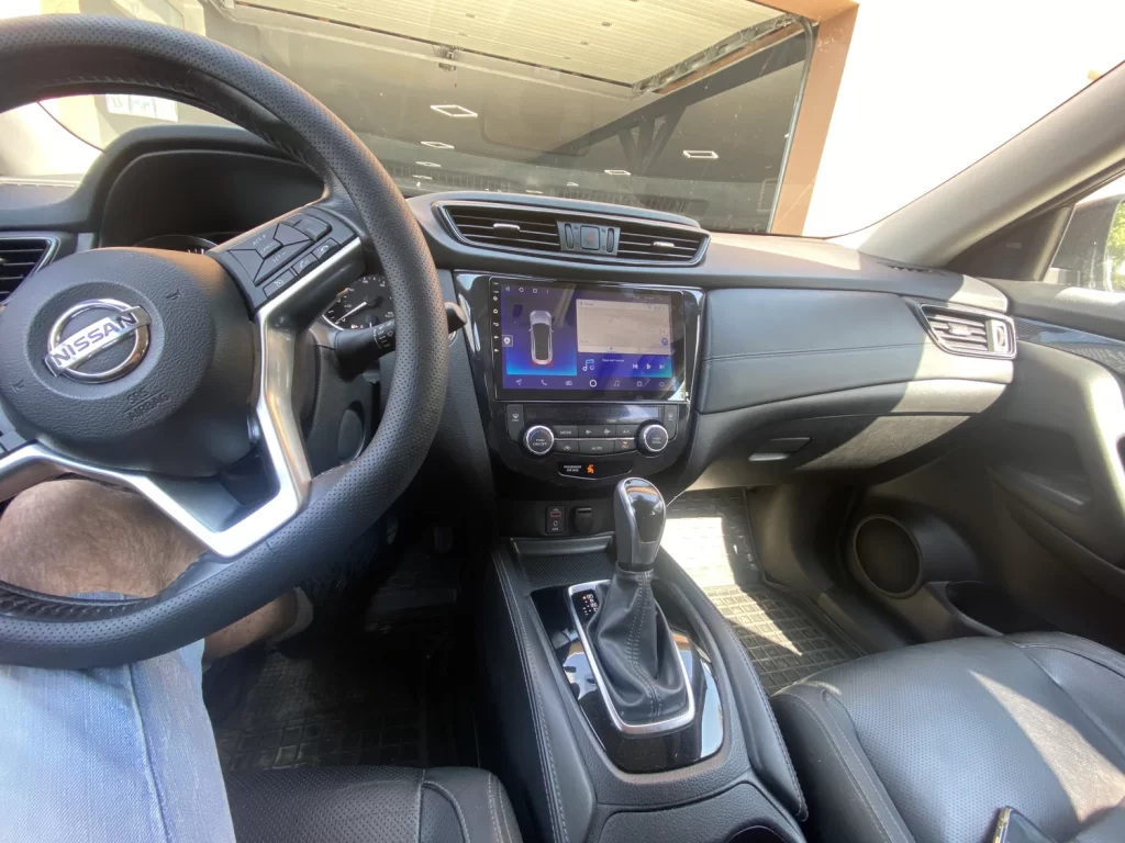 Встановлення мультимедіа Nissan rogue 4