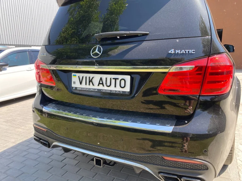 Встановлення магнітоли на Mercedes GLS фото 2